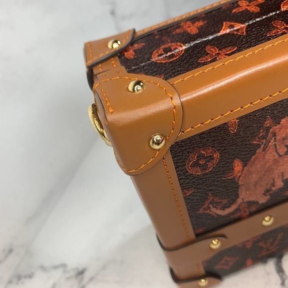 Louis Vuitton Catogram Trunk Petite Malle cat bag crossbody LV Grace Coddington - Picture 11 of 15